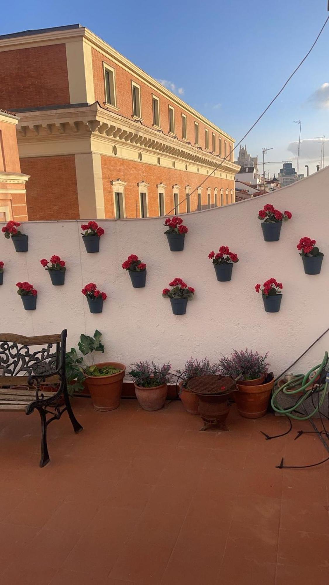 Romantic Central Terrace Madrid Kültér fotó