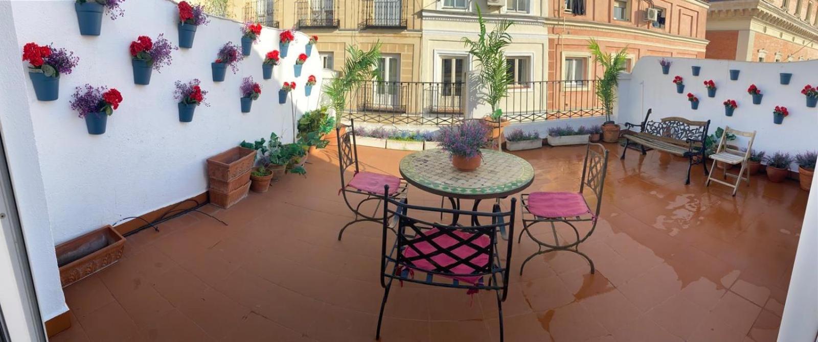 Romantic Central Terrace Madrid Kültér fotó